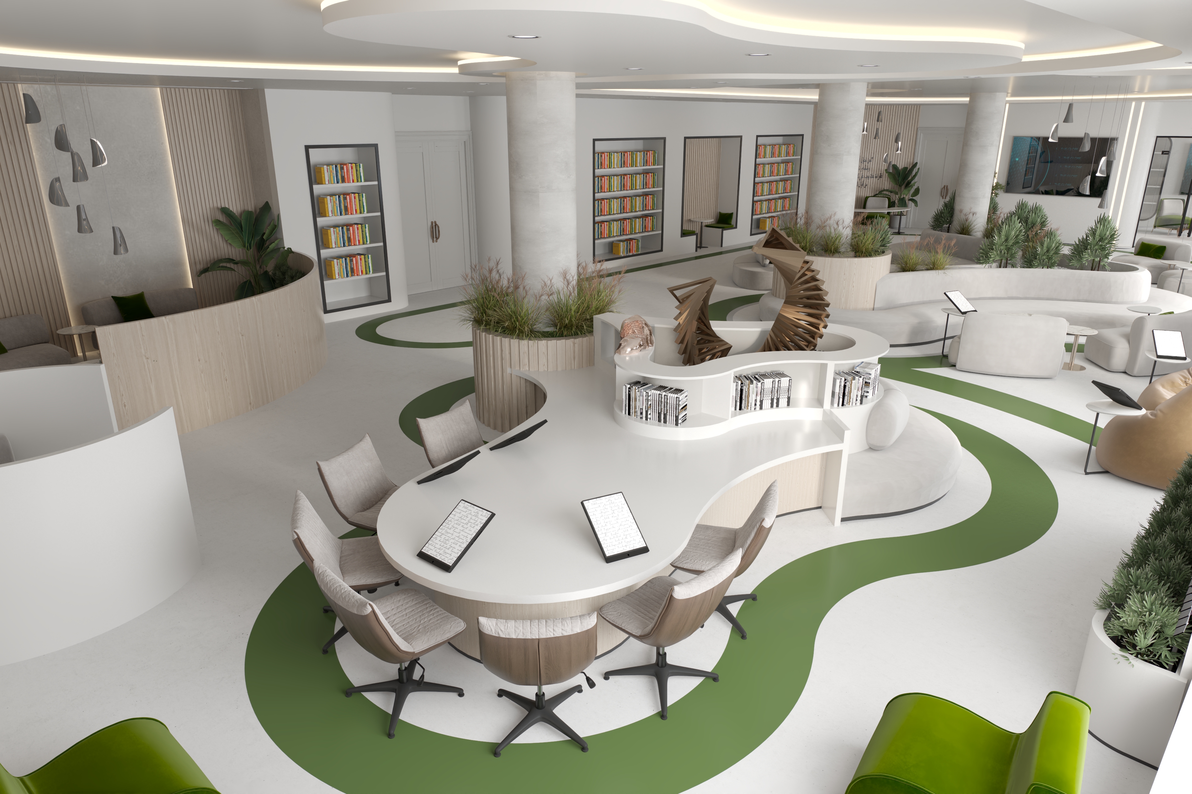 Three-bedroom condo interior project image 6